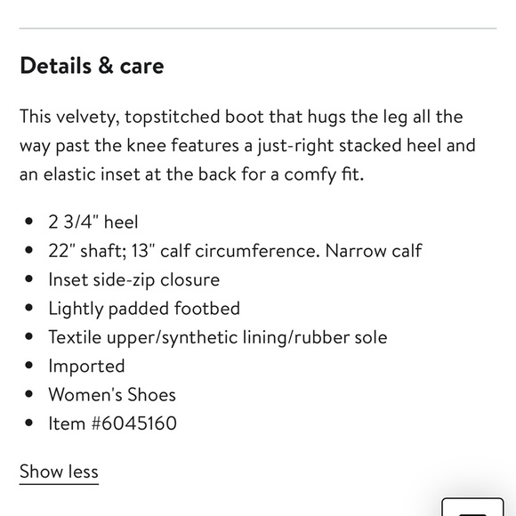 NWOT Marc Fisher Cathi pointed toe over the knee boots - Picture 3 of 6